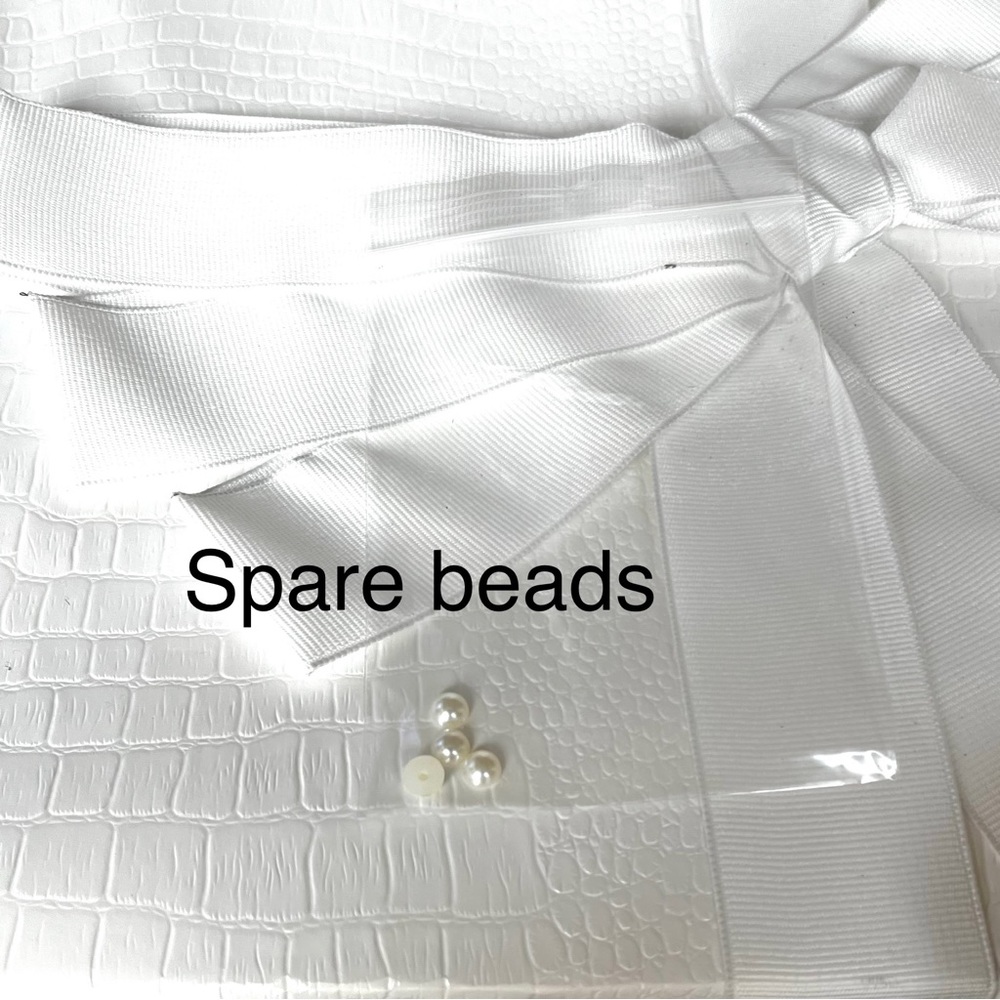 Stuart Weitzman Pearl Buckle Slide - Picture 8 of 8